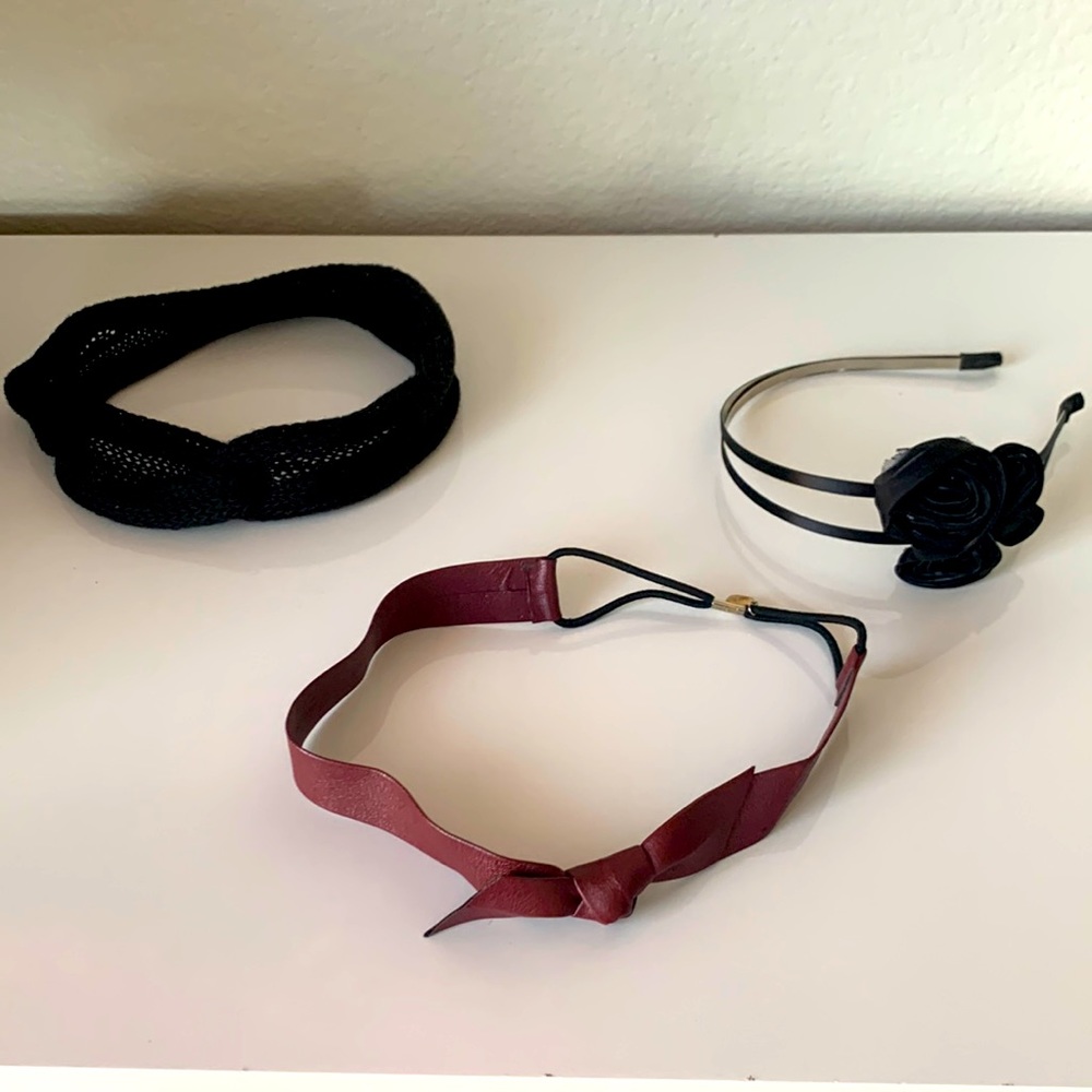 Lot of 3 Headbands